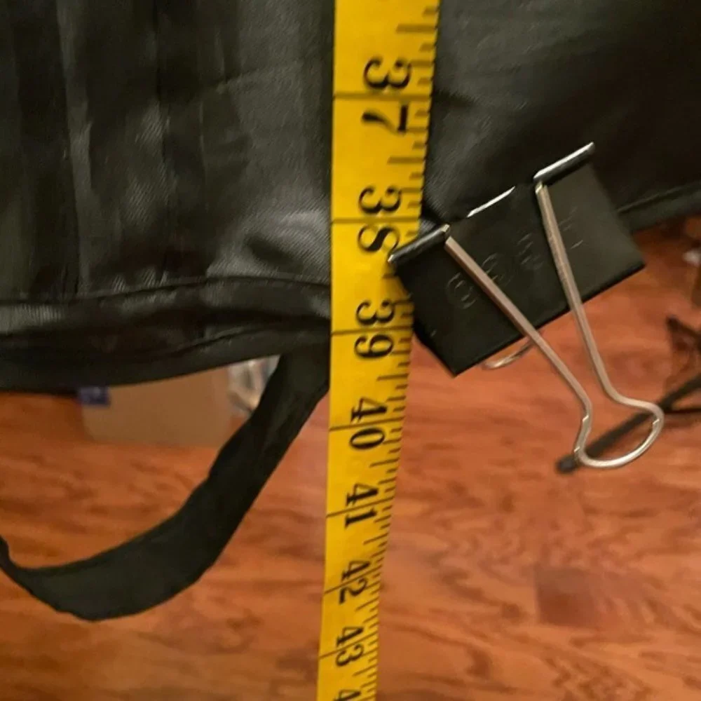 J. Crew Black Garment Bag zippered approx 24